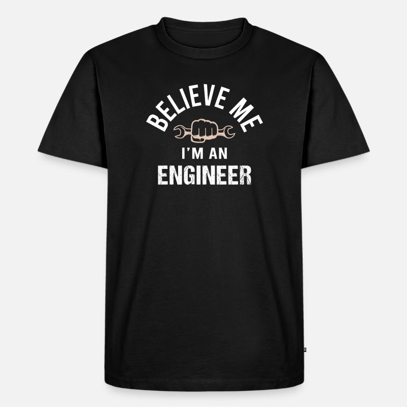Mechanical Engineering Mechanical Engineer - Men's Premium Organic T-Shirt - black