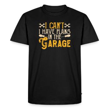 Mécanicien automobile Mécatronicien Technicien Tournevis Cadeau - T-shirt Premium bio Homme - noir - Devant - Nico (187cm)