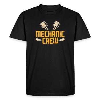 Mécanicien automobile Mécatronicien Technicien Tournevis Cadeau - T-shirt Premium bio Homme - noir - Devant - Nico (187cm)