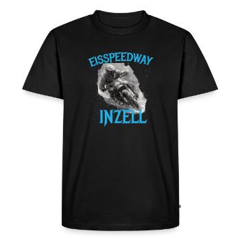 Eisspeedway Inzell – Motorsport Design für Fans - Men's Premium Organic T-Shirt - black - Front - Nico (187cm)