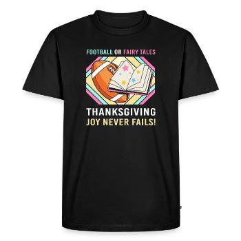 Thanksgiving Gender Reveal Future Maman - T-shirt Premium bio Homme - noir - Devant - Nico (187cm)