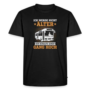 Bus Driver School Bus Driver Bus Driver Bus - Men's Premium Organic T-Shirt - black - Front - Nico (187cm)