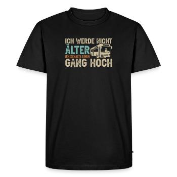 Bus Driver School Bus Driver Bus Driver Bus - Men's Premium Organic T-Shirt - black - Front - Nico (187cm)
