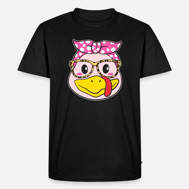Thanksgiving Mama Mutter Oma Großmutter - Männer Premium Bio T-Shirt - Schwarz