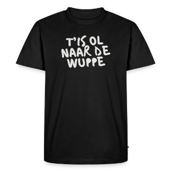 C’EST OL À LA WUPPE - T-shirt Premium bio Homme - noir - Devant - Nico (187cm)