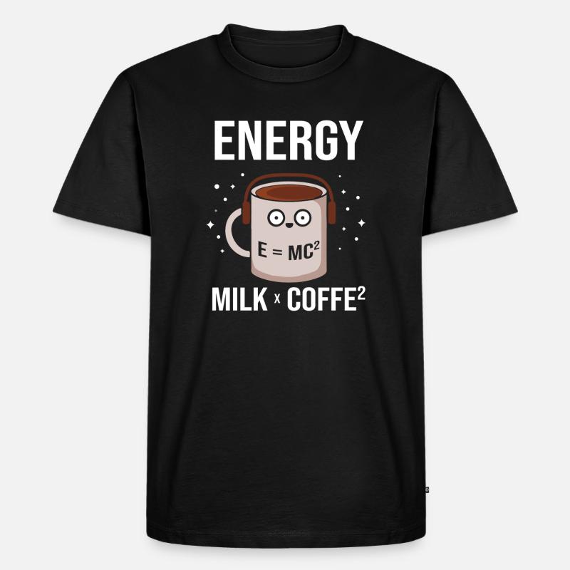 Physik Phyiker Physikstudent Physiklehrer - Männer Premium Bio T-Shirt - Schwarz