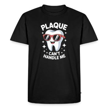 Dentist Saying Tooth Funny Dentist Gift - Men's Premium Organic T-Shirt - black - Front - Nico (187cm)
