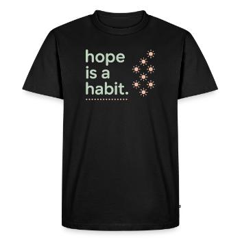 Sensibilisation à la santé mentale, - T-shirt Premium bio Homme - noir - Devant - Nico (187cm)