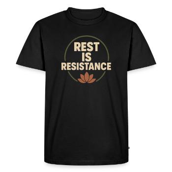 Sensibilisation à la santé mentale, - T-shirt Premium bio Homme - noir - Devant - Nico (187cm)