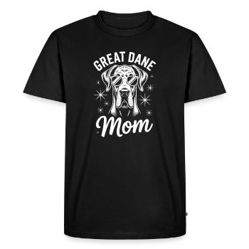 Dogue Allemand disant drôle Cadeau Dogue Allemand - T-shirt Premium bio Homme - noir - Devant - Nico (187cm)