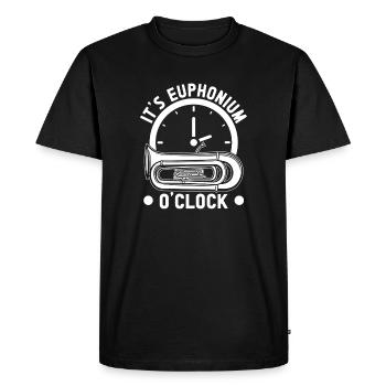Baryton It’s O ́Clock Euphonium - T-shirt Premium bio Homme - noir - Devant - Nico (187cm)
