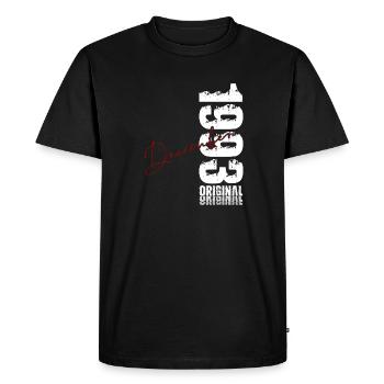 33e anniversaire Original Décembre Né en 1993 - T-shirt Premium bio Homme - noir - Devant - Nico (187cm)