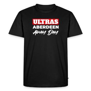 Journée à l’extérieur des Ultras Aberdeen - T-shirt Premium bio Homme - noir - Devant - Nico (187cm)