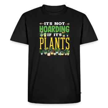 Garden & Plant Lovers Gifts - Men's Premium Organic T-Shirt - black - Front - Nico (187cm)