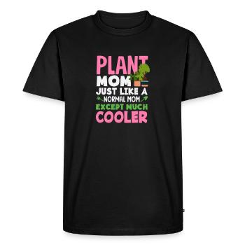 Cadeaux pour les jardins et les amoureux des plantes - T-shirt Premium bio Homme - noir - Devant - Nico (187cm)