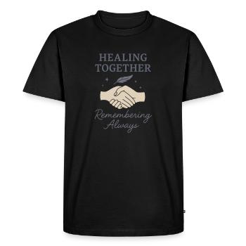 Bereavement Support Remembrance Group - Men's Premium Organic T-Shirt - black - Front - Nico (187cm)