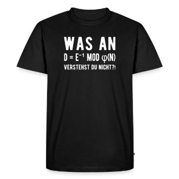 Computer Scientist Computer Science Student Programmer - Men's Premium Organic T-Shirt - black - Front - Nico (187cm)