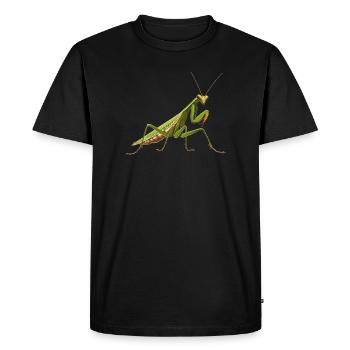 Mantes religieuses Mantes religieuses - T-shirt Premium bio Homme - noir - Devant - Nico (187cm)