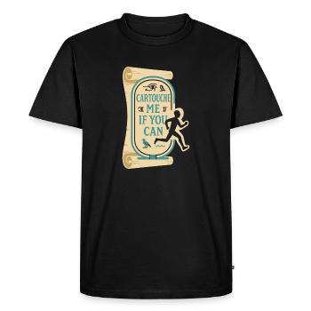 L’archéologie pharaonienne dans l’Égypte ancienne - T-shirt Premium bio Homme - noir - Devant - Nico (187cm)