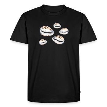 Moules - T-shirt Premium bio Homme - noir - Devant - Nico (187cm)