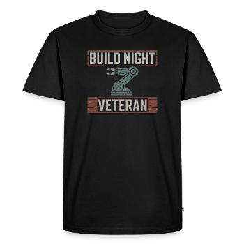 Cadeau Parent de l’équipe Robot - T-shirt Premium bio Homme - noir - Devant - Nico (187cm)