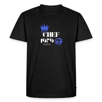 Édition Chef 1979 46 anniversaire Déclaration - T-shirt Premium bio Homme - noir - Devant - Nico (187cm)