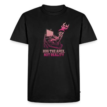 Apex Escape Neon Gamer - T-shirt Premium bio Homme - noir - Devant - Nico (187cm)