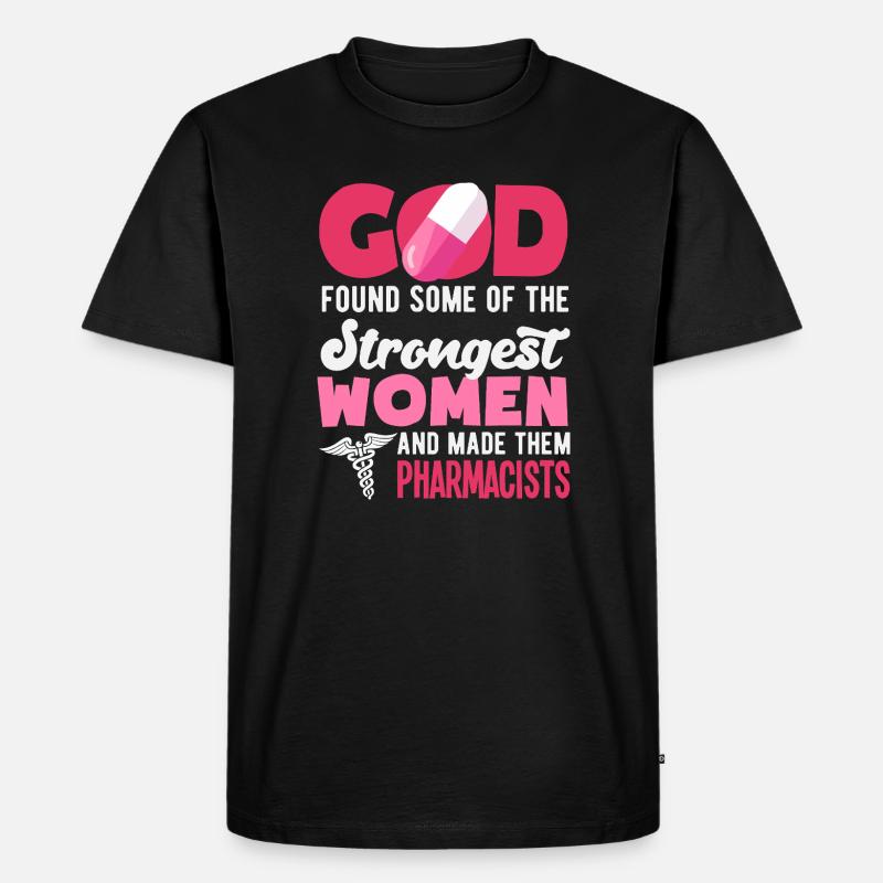 Apotheker Pharmazeutisch-technischer - Männer Premium Bio T-Shirt - Schwarz