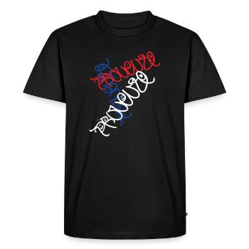Creative Provence France T-Shirt - T-shirt Premium bio Homme - noir - Devant - Nico (187cm)