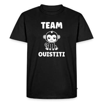 marmoset - Men's Premium Organic T-Shirt - black - Front - Nico (187cm)