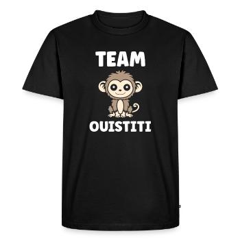 marmoset - Men's Premium Organic T-Shirt - black - Front - Nico (187cm)