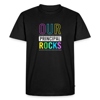 Director of School Management School Principal Principal - Men's Premium Organic T-Shirt - black - Front - Nico (187cm)