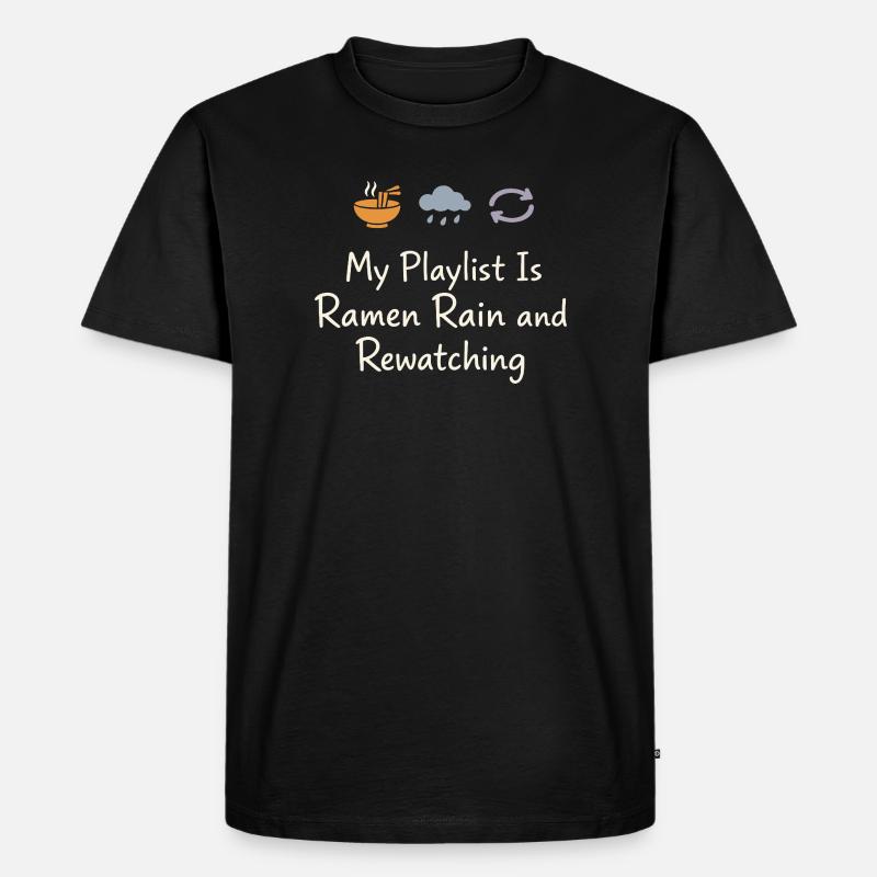 Anime-introvert Weeb Stubenhocker - Männer Premium Bio T-Shirt - Schwarz