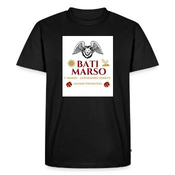 Bati Marso - Vénétie du réveillon du Nouvel An - T-shirt Premium bio Homme - noir - Devant - Nico (187cm)