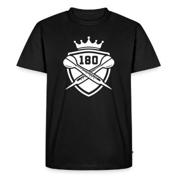 Blason Darts 180 - T-shirt Premium bio Homme - noir - Devant - Nico (187cm)