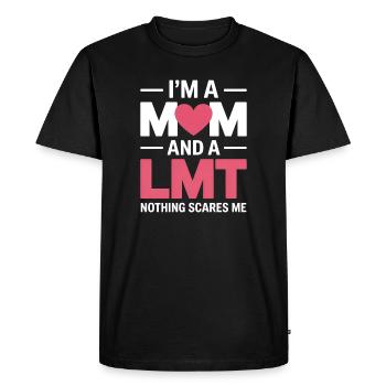 Expressions de masseuses Massage Cadeau drôle de masseur - T-shirt Premium bio Homme - noir - Devant - Nico (187cm)