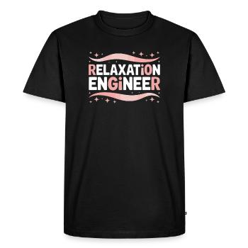 Expressions de masseuses Massage Cadeau drôle de masseur - T-shirt Premium bio Homme - noir - Devant - Nico (187cm)