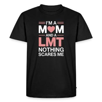 Expressions de masseuses Massage Cadeau drôle de masseur - T-shirt Premium bio Homme - noir - Devant - Nico (187cm)