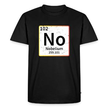 Pas de tableau périodique de chimie - T-shirt Premium bio Homme - noir - Devant - Nico (187cm)