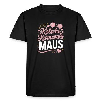 Cologne Carnaval Mouse Cologne Carnaval Cologne Mouse - T-shirt Premium bio Homme - noir - Devant - Nico (187cm)