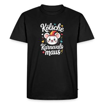 Cologne Carnaval Mouse Cologne Carnaval Cologne Mouse - T-shirt Premium bio Homme - noir - Devant - Nico (187cm)