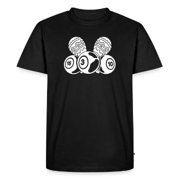 Bingo Player Bingo & Maracas Fiesta Bingo - T-shirt Premium bio Homme - noir - Devant - Nico (187cm)