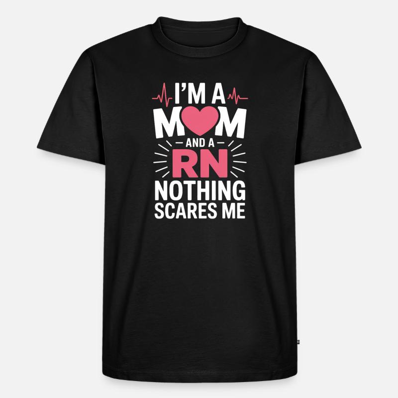 Krankenschwester Sprüche Krankenschwester Geschenk - Männer Premium Bio T-Shirt - Schwarz