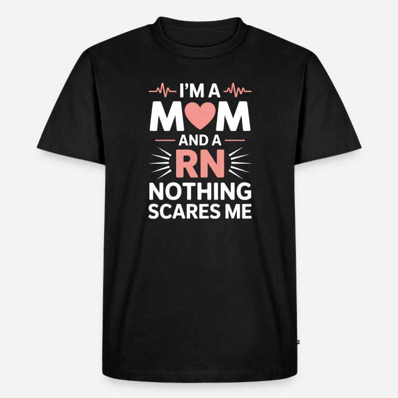 Krankenschwester Sprüche Krankenschwester Geschenk - Männer Premium Bio T-Shirt - Schwarz
