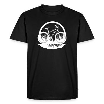 Vtt - T-shirt Premium bio Homme - noir - Devant - Nico (187cm)