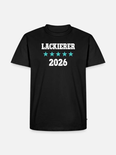Painter 2026 Apprenticeship Examination Master Trainee - Men's Premium Organic T-Shirt - black