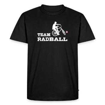 Cyclisme par équipe, Cyclistes de compétition, Cyclisme en salle - T-shirt Premium bio Homme - noir - Devant - Nico (187cm)