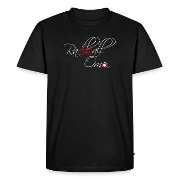 Cyclisme, Cyclball, Vélo en salle, Grand-mère - T-shirt Premium bio Homme - noir - Devant - Nico (187cm)