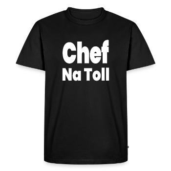 patron - T-shirt Premium bio Homme - noir - Devant - Nico (187cm)