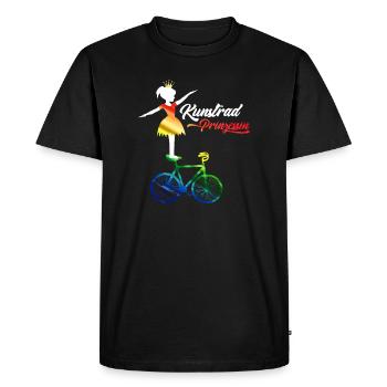 Cyclisme artistique, cyclisme artistique, vélo en salle - T-shirt Premium bio Homme - noir - Devant - Nico (187cm)